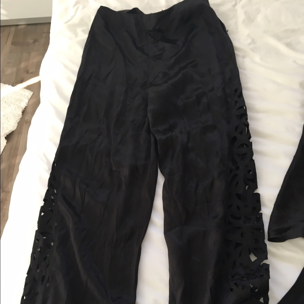 Valentino Boutique silk pant cocktail suit