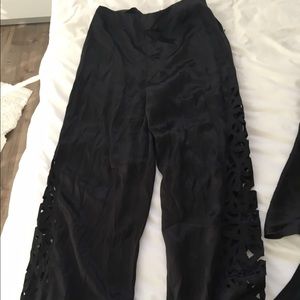 Valentino Boutique silk pant cocktail suit
