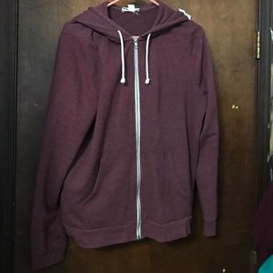 zip up hoodie