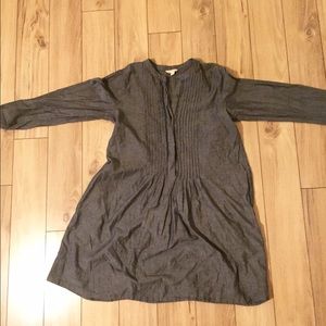 Gap Chambray dress with drop waist, size Med