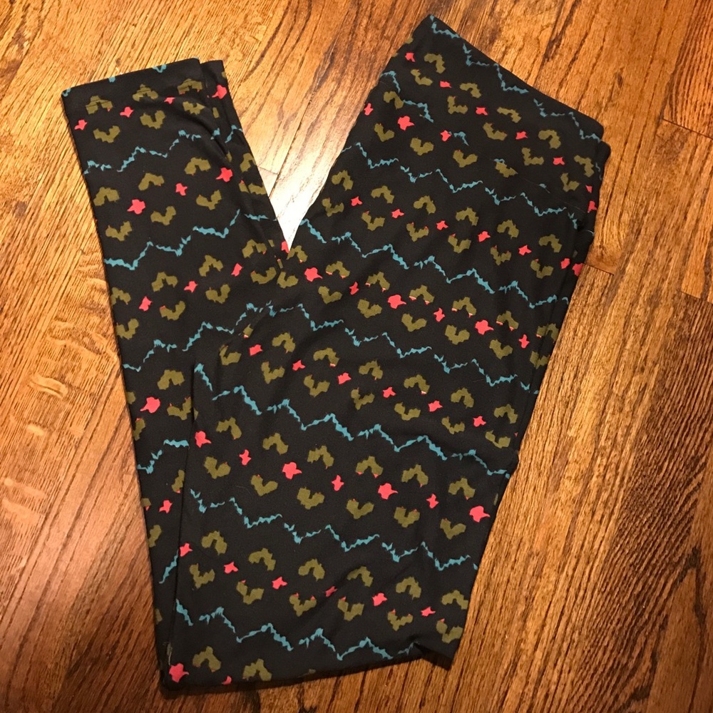 ❗️clearance TC leggings with green hearts