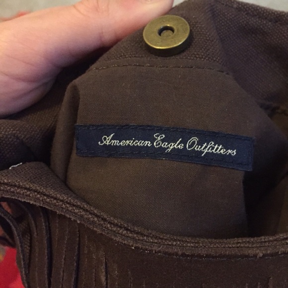 Small brown fringe purse American Eagle Outfitters - Picture 4 of 4