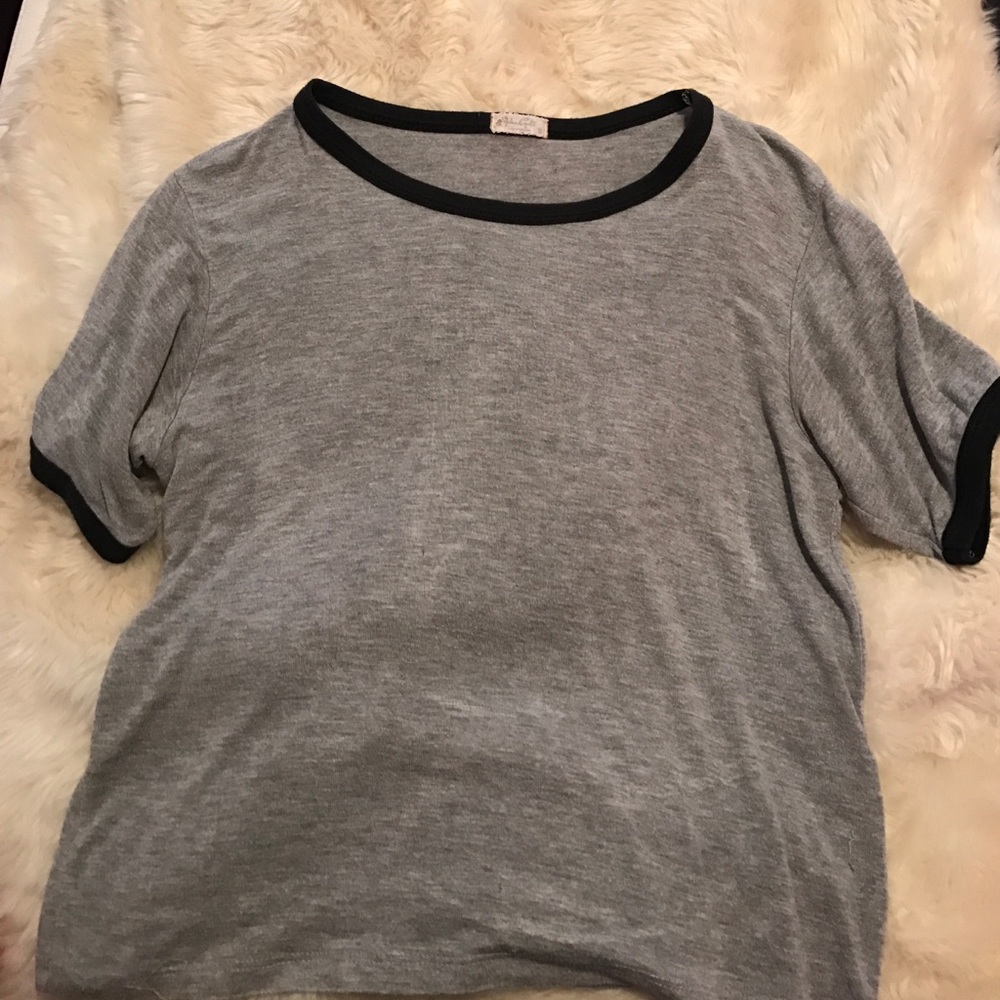 brandy melville soft baseball tee