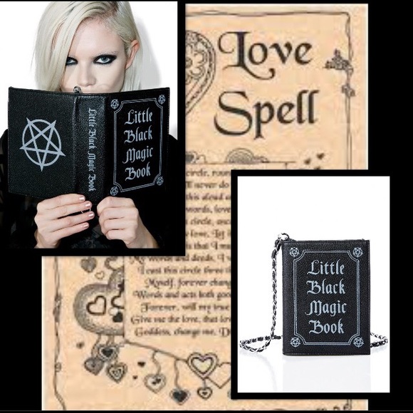 BLACK MAGIC • LEATHER CROSS BODY PURSE - Picture 4 of 8