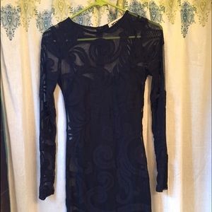 Mystic Little Black Dress