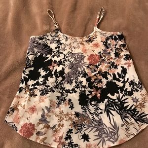 Beautiful floral cami by Dorothy Perkins 0P, NWOT
