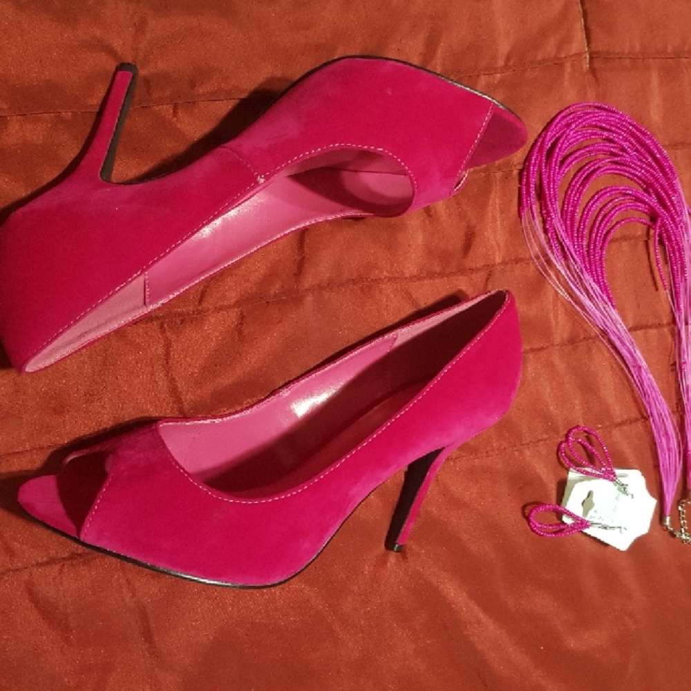Fuscia Pink Heels