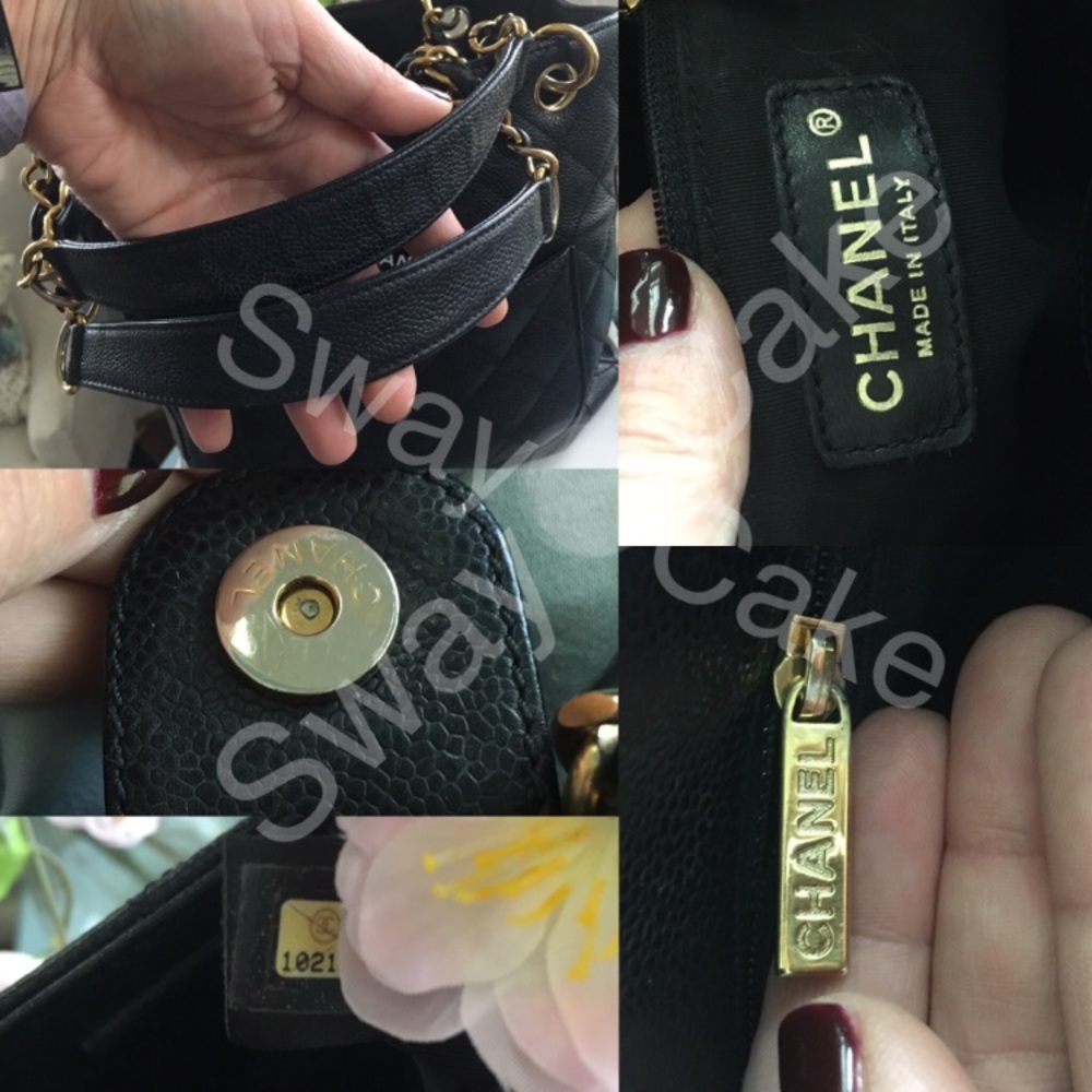 🔴S o l d🔴 CHANEL Caviar Quilted Leather Tote - Picture 6 of 6