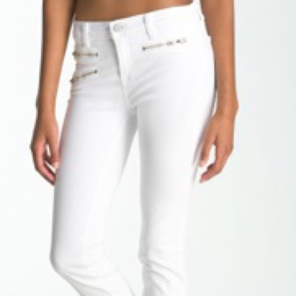 J Brand Zoey Triple Zip Skinny Jeans