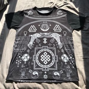 Men's Large Life Symbol Shirt