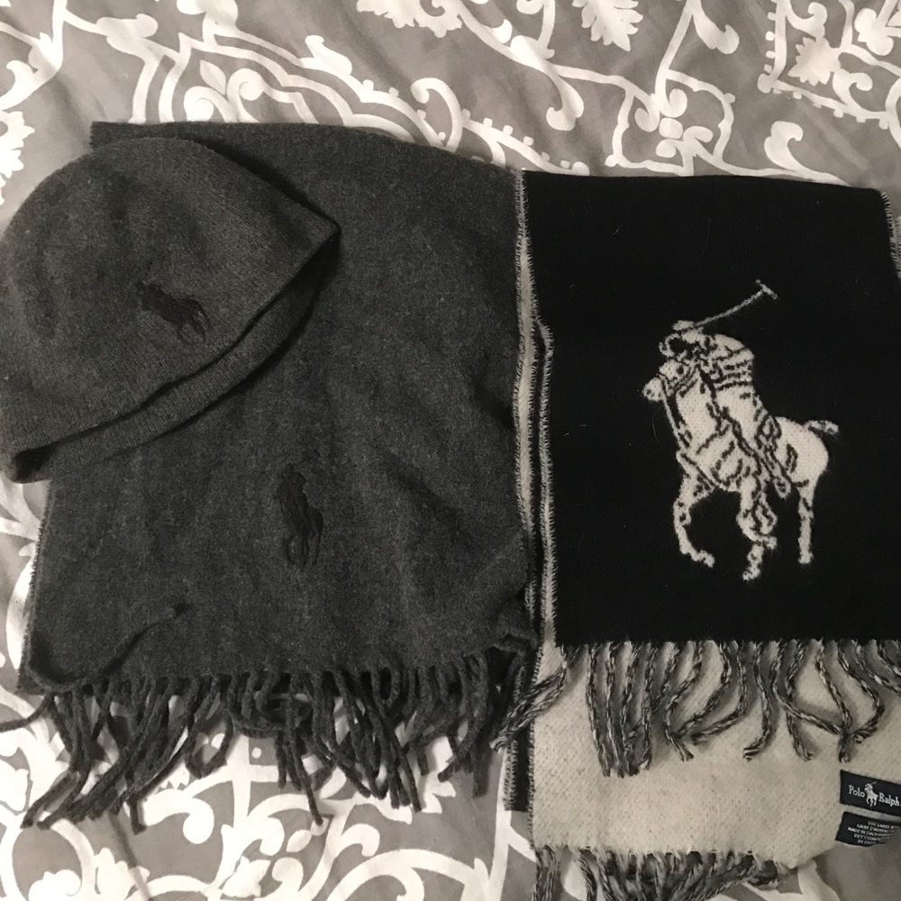 Polo bean and scarf set