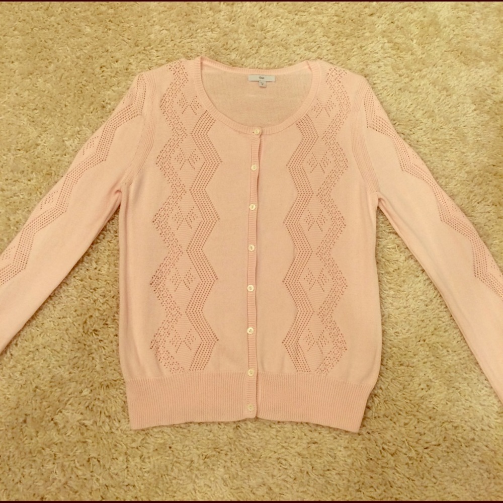 Light Pink GAP Cardigan