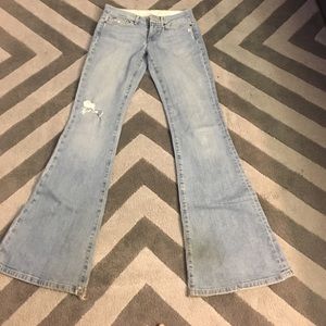Joes jeans with flare bottom