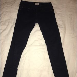 Free People Corduroy Pants in Navy