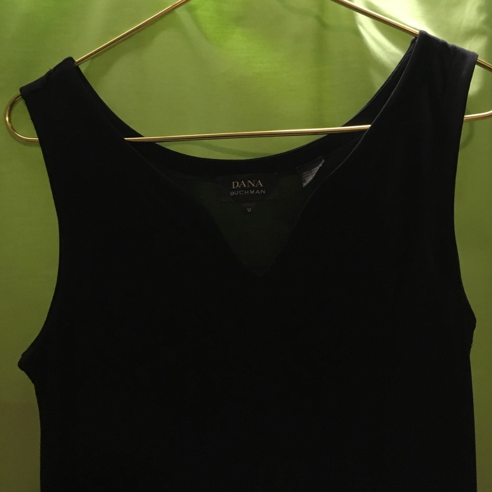 Dana Buchman black maxi dress