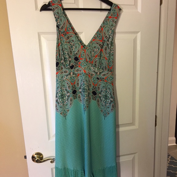 Anthropologie maxi dress. NWT Maeve size 12. - Picture 4 of 6