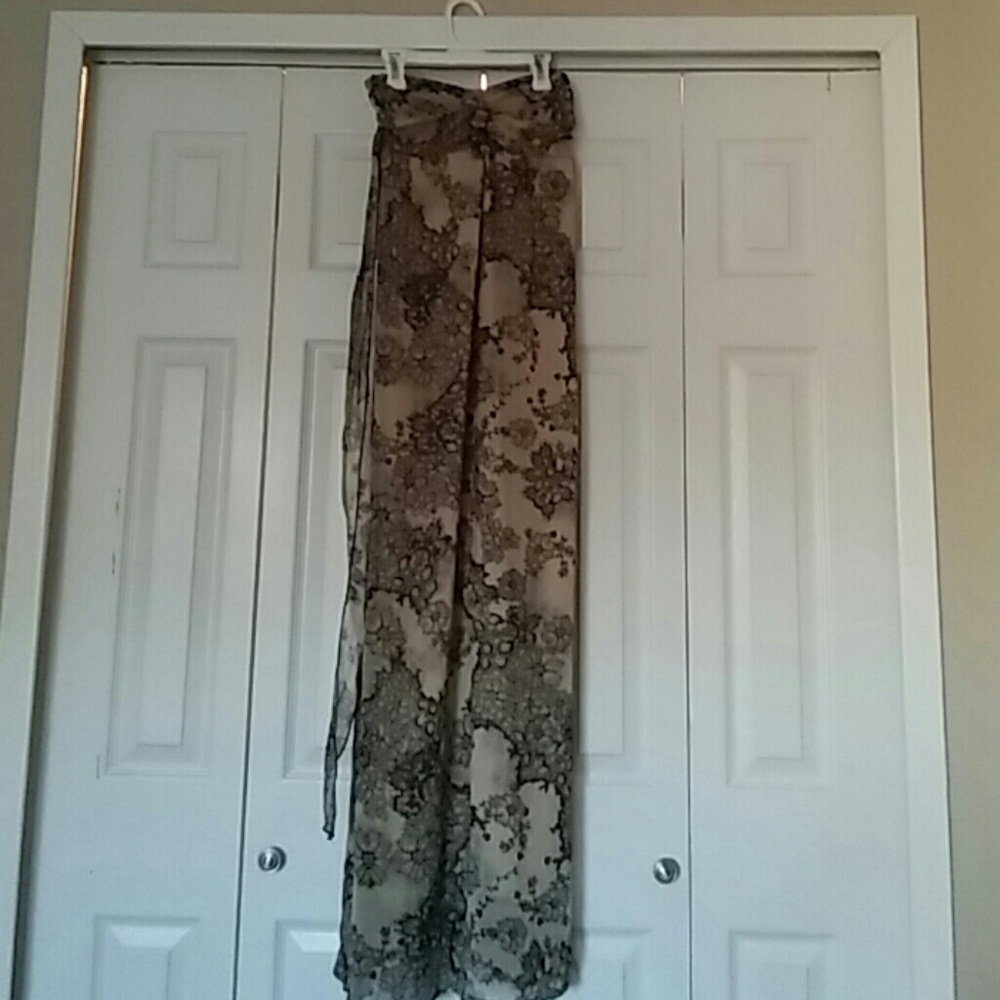 Floral design maxi