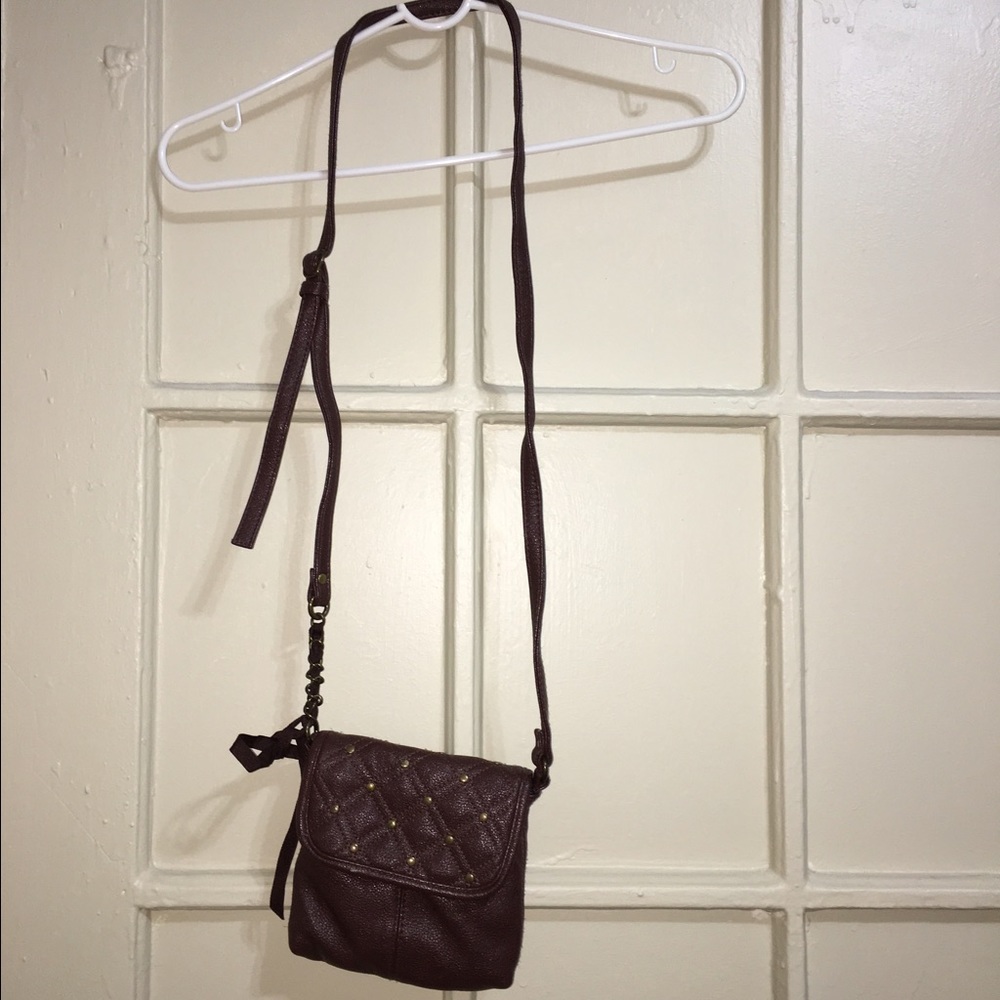 Brown Mini Forever 21 Cross Body Bag