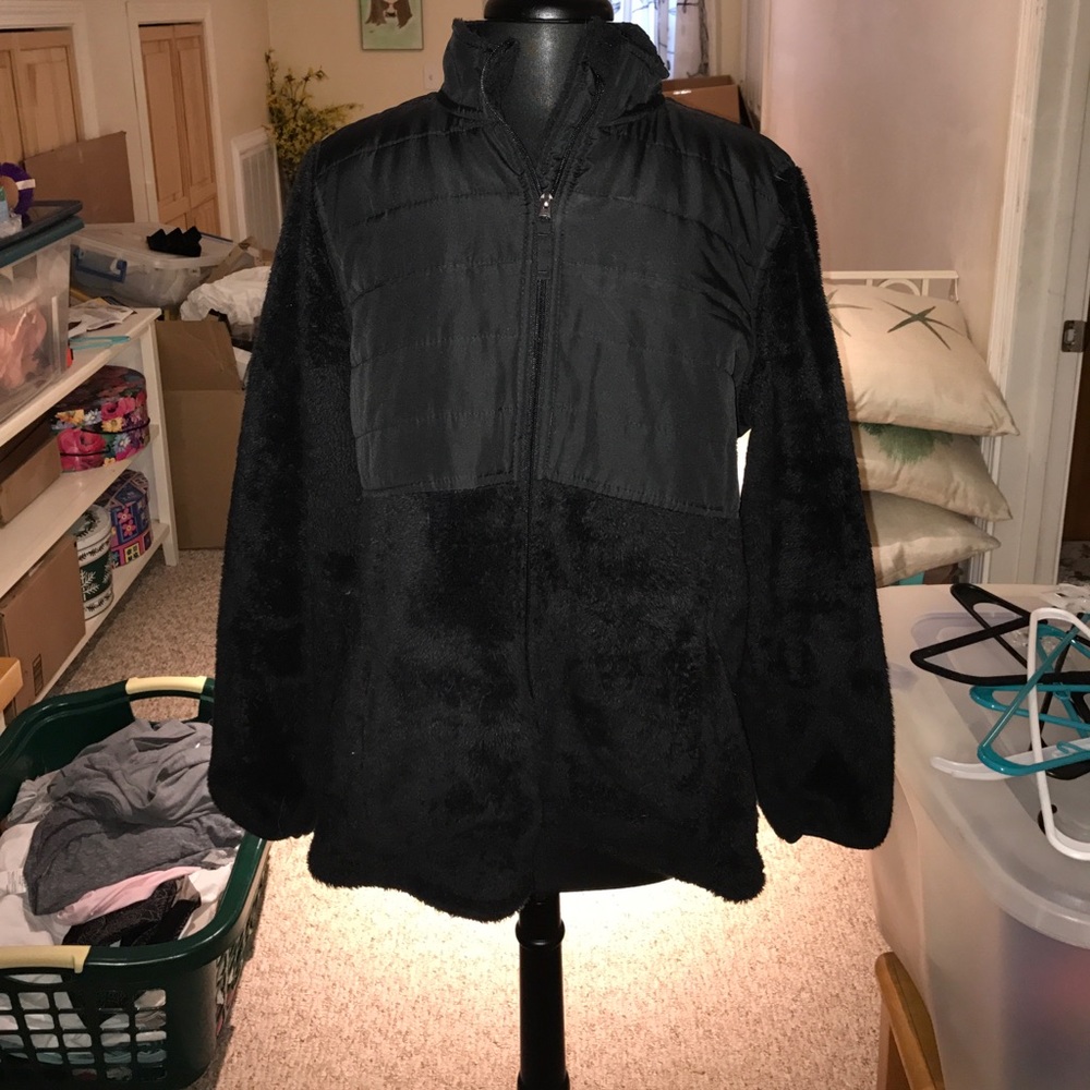 Fuzzy Fleece Jacket