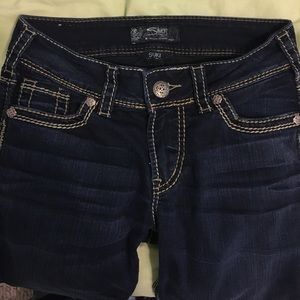 Silver Suki Blue jeans pants