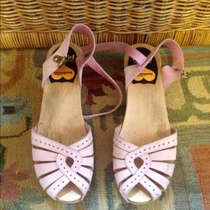 Swedish Hasbeens cross strap debutante 39!