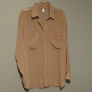 Long sleeve blouse