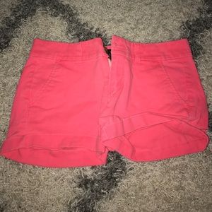 Pink Jean shorts