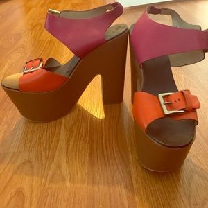 Chunky Heels/Wedge