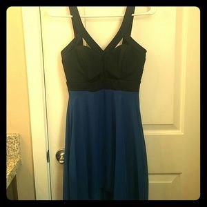 A lengthier cocktail dress