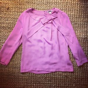 J. Crew Heavyweight Silk Top