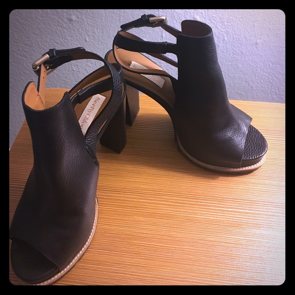 See by Chloe SB26100 platform sandal