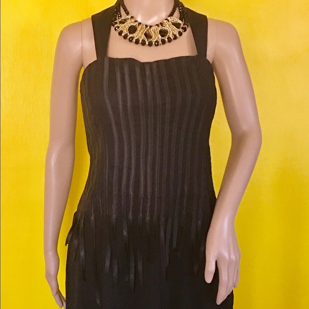 Sangria black dress