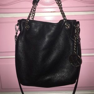 MK Black and silver hardware crossbody/handbag