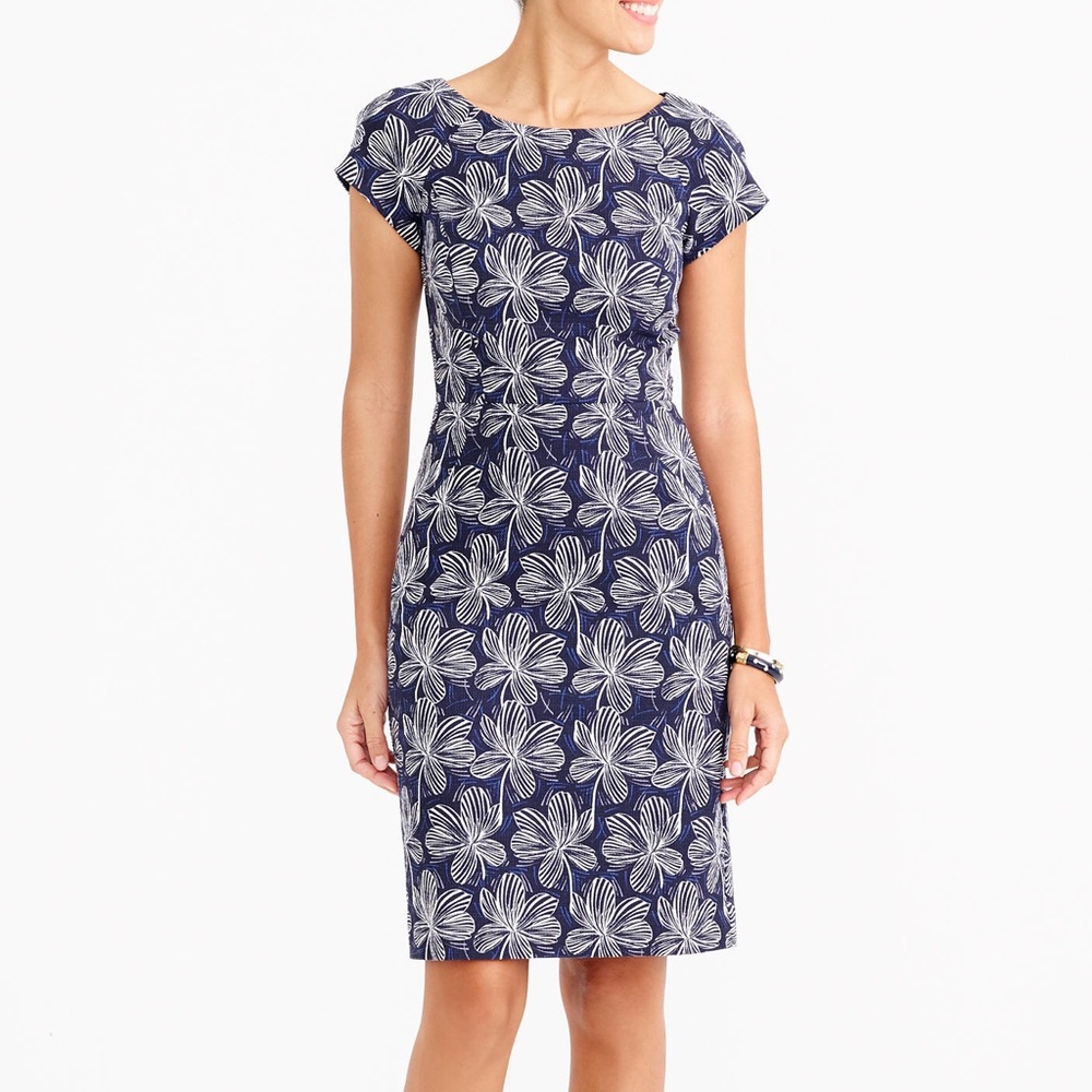 J crew shift dress