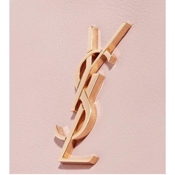 Saint Laurent pink blush monogram tassel bag - Picture 4 of 5