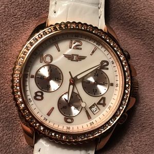 Invicta white watch
