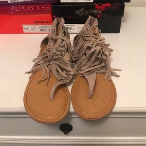 Fringe Sandals