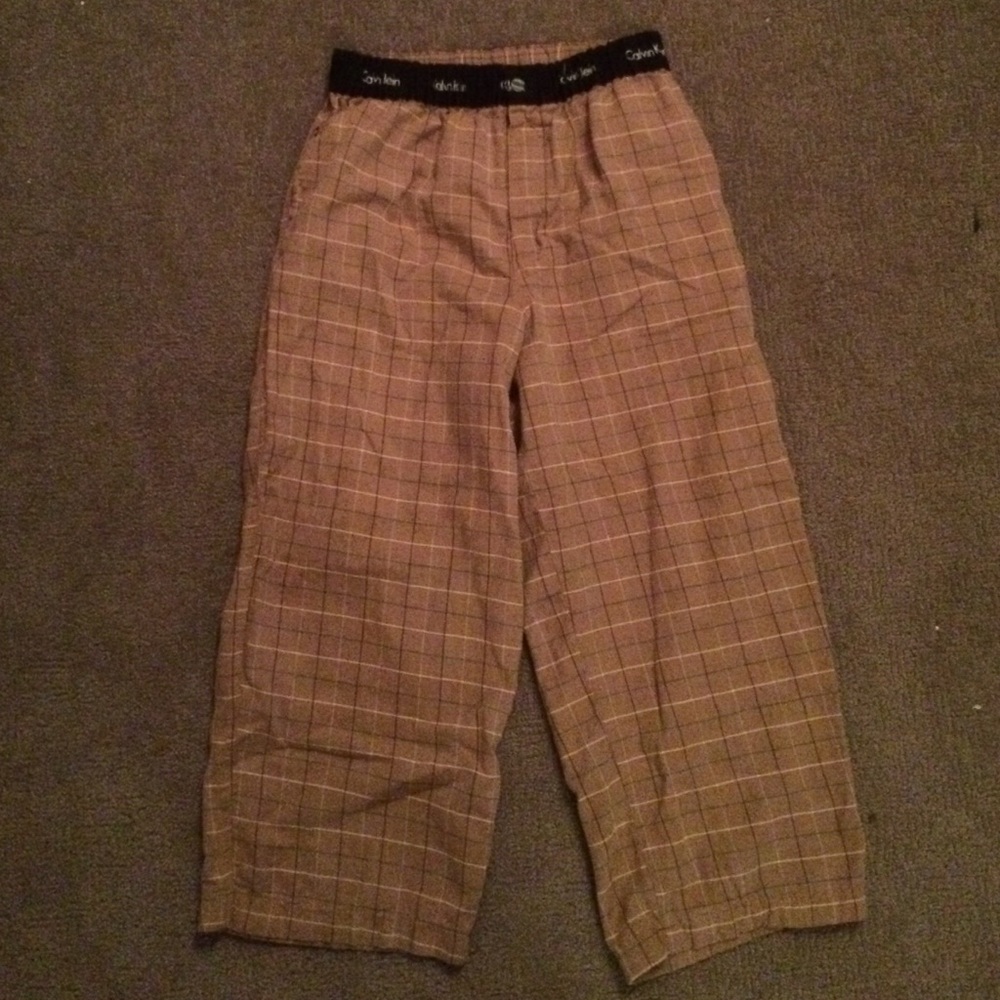 Calvin Klein Plaid Pajama Pants
