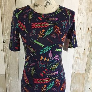 LuLaRoe Julia Dress size XS