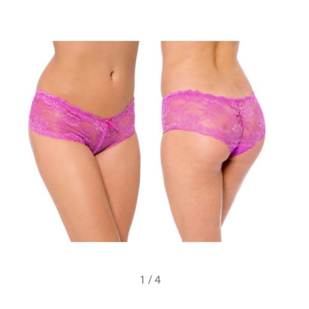 6 pairs of lacy cheeky underwear