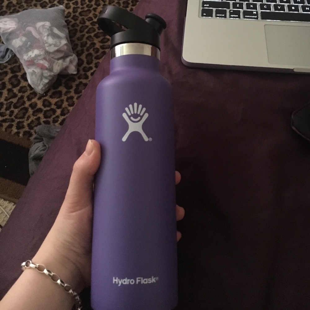 purple hydroflask