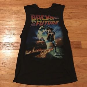 Forever21 BACK TO THE FUTURE muscle tank tee