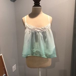 Hollister Ombré Mint Green Tank