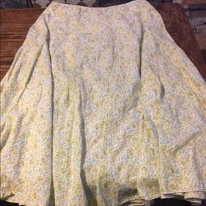Floral skirt