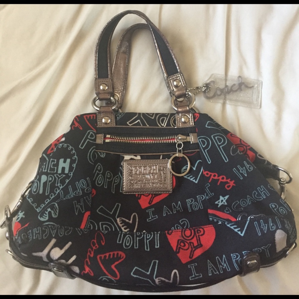 Coach Poppy Black purse