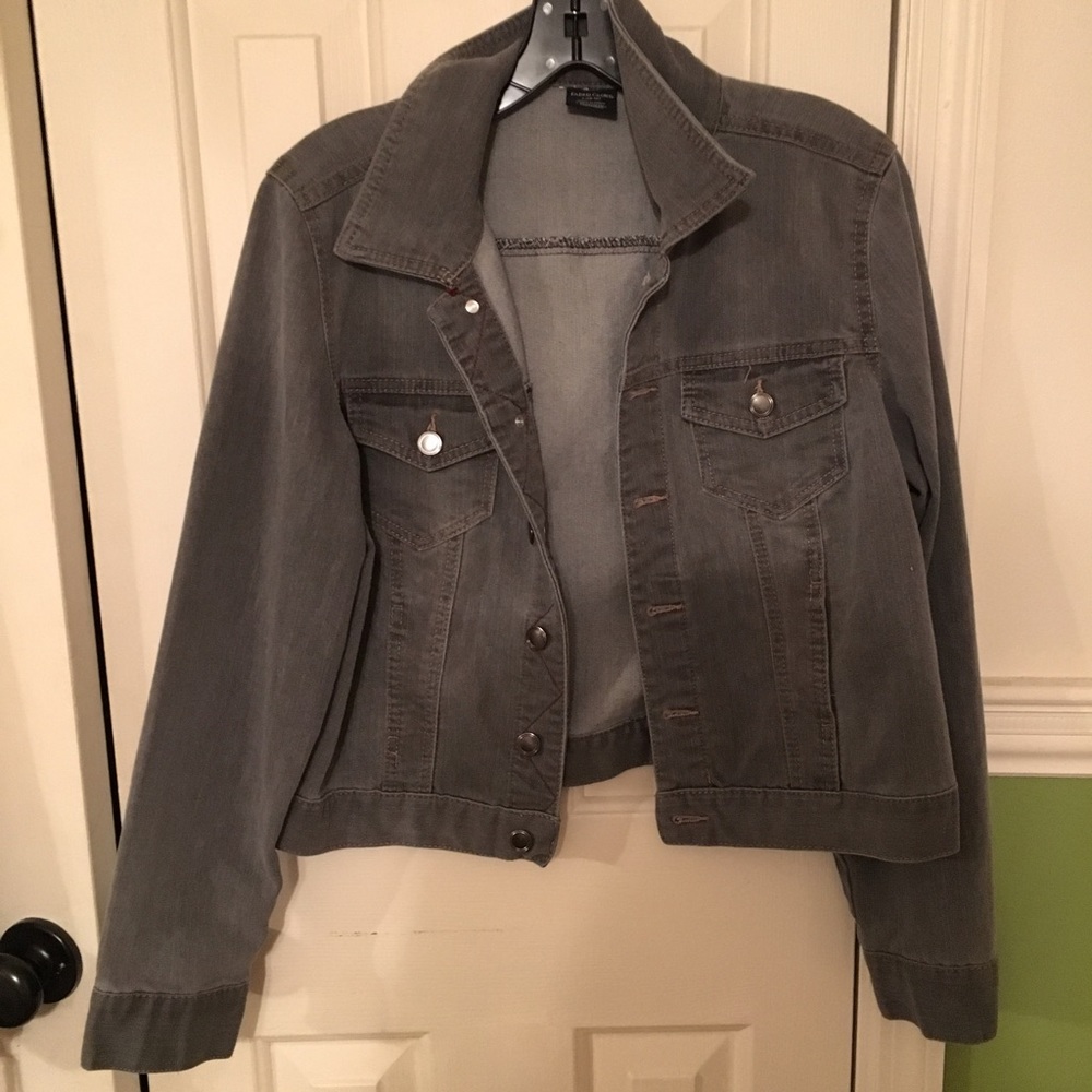 Grey Jean Jacket
