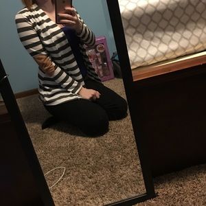 White and Gray sweater/Cardigan