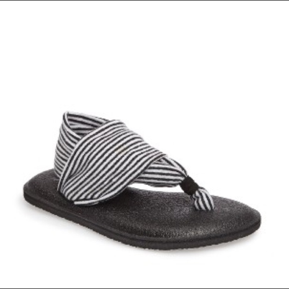 Sanuk Striped Yoga Sling Sandals