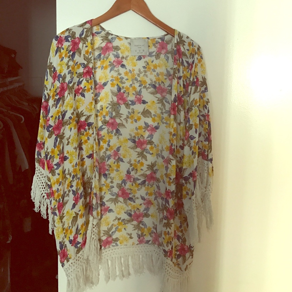 Zara floral kimono