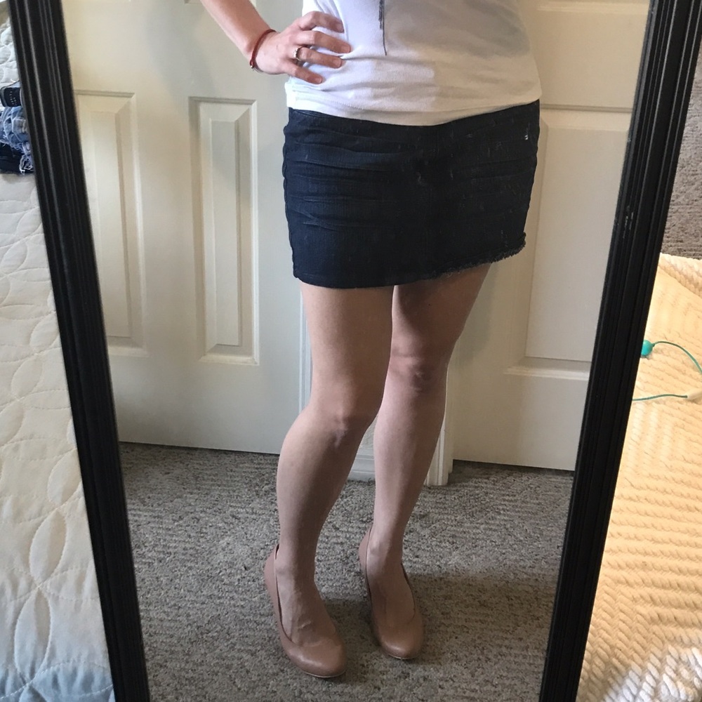Express Jean Skirt